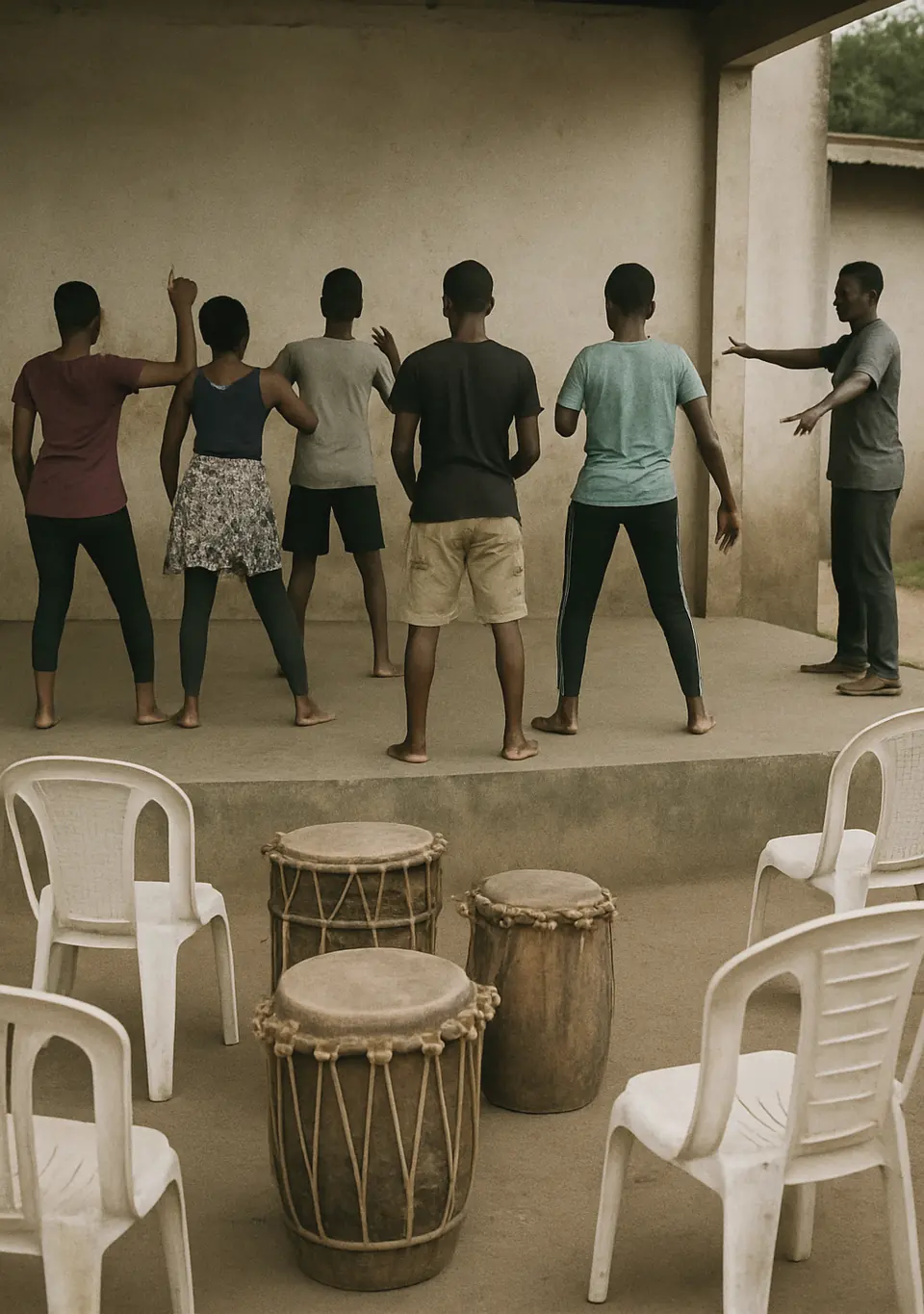 Culture & jeunesse à Daloa — photographie documentaire de la Fondation RZB