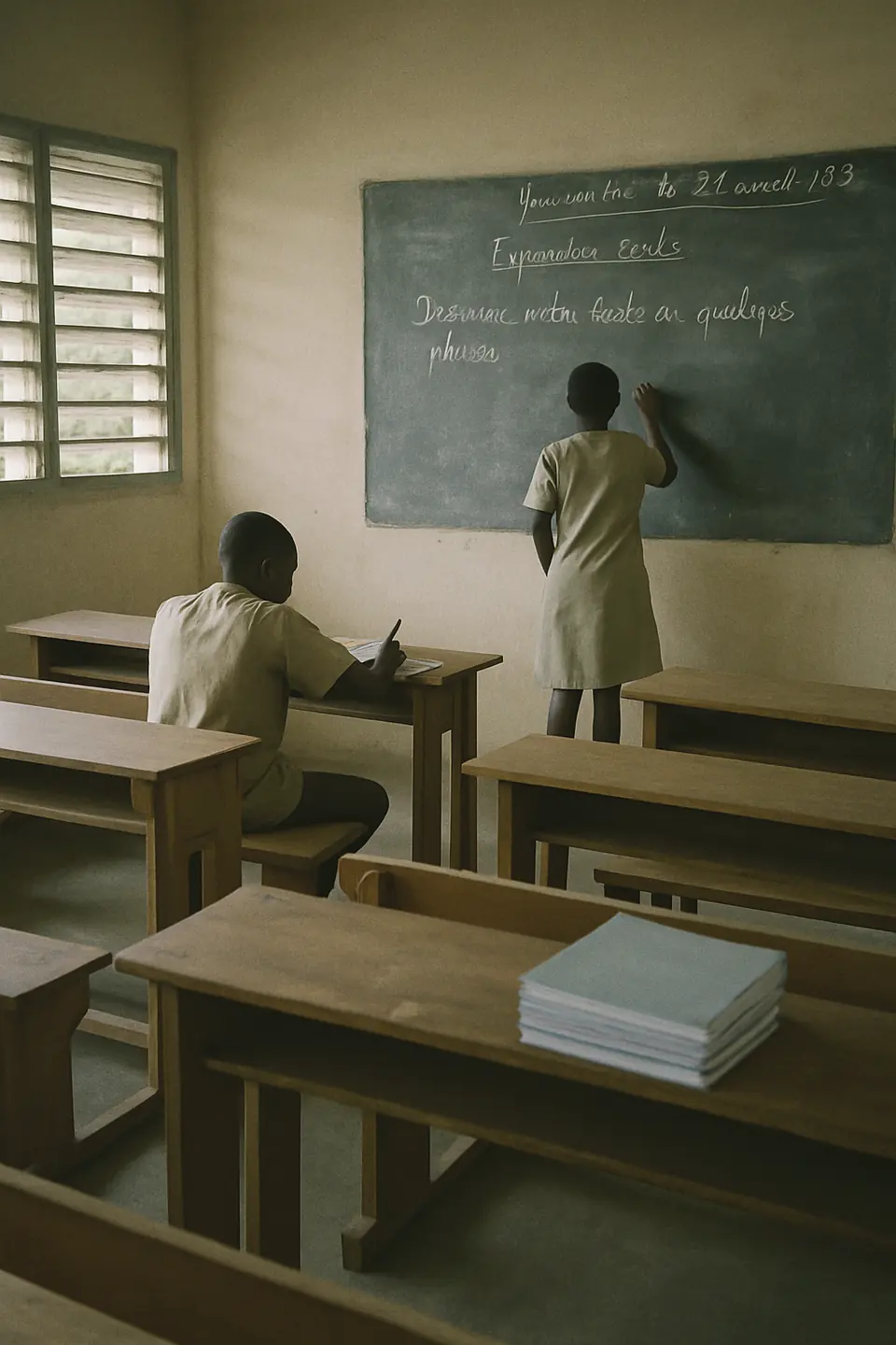 Éducation à Yamoussoukro — photographie documentaire de la Fondation RZB